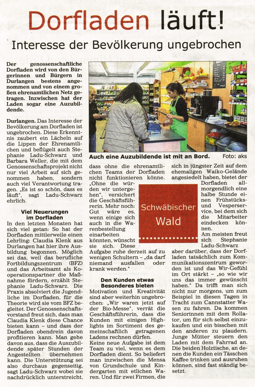 Gmünder Anzeiger vom 11.10.2017